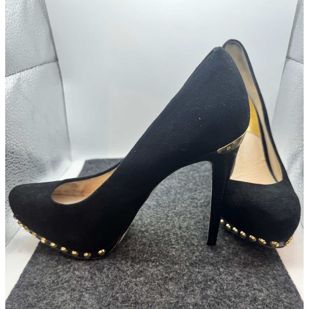 Michael Kors Ailee Studded Suede Platform Pumps size 6.5 - Picture 6 of 15